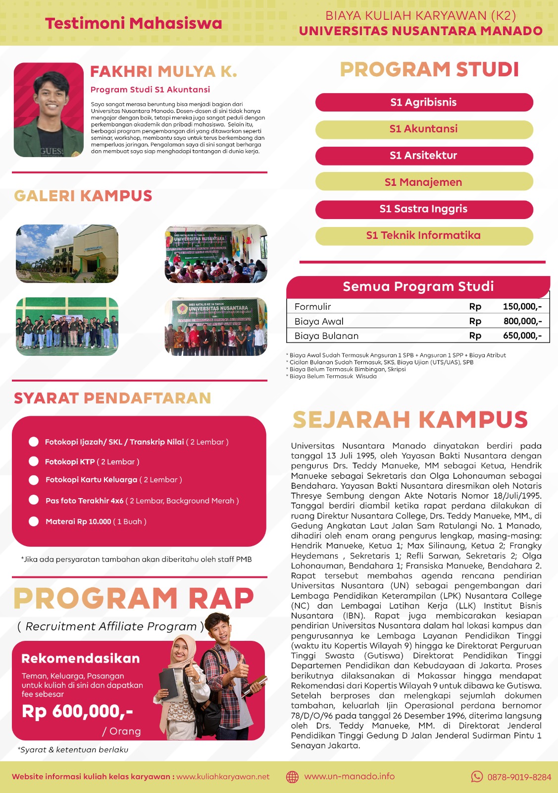 Brosur Belakang